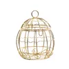 Wedding Favor Box creative Gold Matel Boxes romantic wrought iron birdcage candy tin box Favors