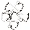 1000pcs Love Heart shaped Charms Pendant Jewelry Making Handmade Crafts diy Necklace Bracelet Supplies 14x12mm