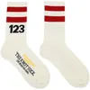 Men's Socks New RRR123 Numbers Letters Color Matching Cotton Socking for Men and Women High Street