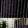 Andra hemtr￤dg￥rdar diy dekor diamant akryl kristallp￤rlor gardin strand garland f￶nster halsdukar br￶llop droppe leverans 2021 ifruc