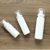 60ml 100ml 150ml PET Empty Plastic Travel White Bottles Makeup Remover Cleansing Spray Bottles Packing 100pcs