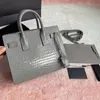 Sac de Jour Crocodile Grain Bag Fashion Женщины кожа роскошная сумочка аллигатора сумки на плече