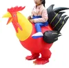 Grand coq gonflable poulet personnage de dessin animé mascotte Costume publicité cérémonie adulte déguisement fête Animal carnaval accessoire