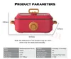 Multifunctional Electric Hot Pot cooker Grilling All-In-One Pot Household Korean-Style Roasting Cooking Multi-Purpose