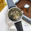 2022 nuovi orologi da uomo di lusso dimensione 42mm orologio meccanico automatico orologi da polso di design top brand di alta qualità fasi lunari cinturino in pelle stile regalo di moda