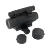 Tactical M4 Red and Green Dot Reflex Sight Hunting Rifle Scope Collimator 2 MOA Optics with Spacer and QRP2 Mount
