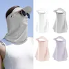 Radfahren Caps Masken Outdoor Sonnenschutz Golf Sun Proof Eis Seide Lätzchen Unisex Kragen Reiten UV-Schutz Ausschnitt Maske Sommer integrierte Atmung 1P