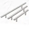 T Type Cabinet Handles Stainless Steel Cupboard Door Drawer Pulls Wardrobe Shoe Kitchen Cabinets Kitchen Accessories SN4566