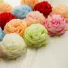 8cm Artificial Flowers Heads Hydrangea Peony Flower Silk Wall for Wedding Decoration Background Birthdays Valentine Fake Party Marriage