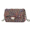 FunMardi Luxury Woolen Crossbody per il marchio della catena delle spalle Women trapunted Lady Small Bag Female WLHB1805
