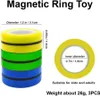 3pcs/set Anti-Stress Magnetic Rings Fidget Unzip Toy Party Favor Magic Tools Children Magnetic Ring Finger Spinner Adult Decompression Toys