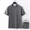 Men's T-shirts S-001 20ss Top Quality Spring Summer Loose Short-sleeved T-shirt Women Solid 220504 8 9TP7