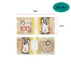 Prop Canada Jeu Argent 100s DOLLAR CANADIEN CAD BILLETS PAPIER JOUER BILLETS FILM PROPS238ZNRZ2