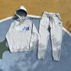 Designer Brand High Qualitytrapstar 2023 Angel King Sky Blue Brown Embroidered Sweater Set Hoodie Pants Comfortable