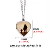 Sublimation White Blank Ashes Necklace Aluminum Heat Transfer Pendant DIY Single Side For Sublimation Metal Lovers Heart Ornament By Air A12