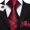 Yellow Plaid Ties For Men Shirts Silk Mens Tie Handkerchief Cufflinks Set 15 Colors Neck Barryfashion Design S-5241