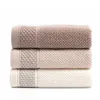 Serviette de bain shuya coton pur absorbant doux hôtel serviette à séchage rapide de haute qualité l 70x140 cm serviettes de bain multipolore 600g en option.