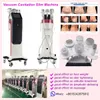 6 in 1 body shaping 40KHZ cavitation vacuum RF vibration handle light bio heat therapy fat reduction ultrasonic beauty machine