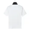 2022 Marca de algodão de verão masculino de camiseta de manga curta de manga curta Letra de manga curta