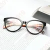 أزياء Cat Eye Brand نظارات شمسية مربعة نظارات بصرية للنساء الرجال واضحة مضاد للنظارات الزرقاء الحظر وصفة طبية transp3161