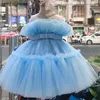 Robes de fille Robe de princesse en dentelle pour bébés filles 1ère 2ème fête d'anniversaire 1 2 3 4 5 ans Robe de baptême Toddler Kid Christmas ClothingGirl'