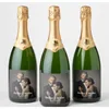 Aangepaste PO -bruiloft Champagne Bottle Labels Wine Stickers Bier Gepersonaliseerde namen en verjaardagsdoop 220607