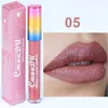 Brillant à lèvres Glitter Flip Velvet Matte Tint 6 Couleurs Étanche Longue Durée Diamant Flash Shimmer Liquid LipstickLip