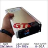GTK Ayarlanabilir Lityum Pil Şarj Cihazı 0-102V Güç 4500W 0-45A Büyük Akım 45amps Li-Ion Lityum Lifepo4 Pil Paketi Hızlı Şarj Cihazı