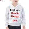 Familie Ausgestattet 3D Druck DIY Personalisierte Design Kinder Hoodies Eigenes Bild P o Star Sänger Anime Junge Mädchen Casual Tops S516 220708