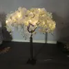 150CM Tall Artificial Flower Phalaenopsis Tree Simulation Plant Pot White Butterfly Orchid Table Ornament For Wedding Home Decoration