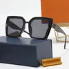 Zonnebrillen Designer Summer Unisex bril Beach Trendy Street Glasses Travel Accessories Verschillende stijlen met letters 5JN9