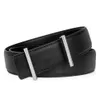 High quality men women's belt boutique leather luxury 3.4cm jeans leisure business belt wholesale
