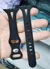 Correas compatibles con la banda Apple Watch 38 mm 40 mm 41 mm 42 mm 44 mm 45 mm Serie iWatch 7 6 5 4 3 3 2 1 SE Menores Strising Silicone Slim Sport Watch Bands