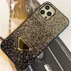 Luksusowy projektant Case Telefon Classic Stylowy Kij Pełne Diamenty Wstrząsy Telefony komórkowe Wyposażenie wysokiej jakości dla iPhone 12 13 Promax 7 8 Plus