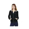 Jaqueta de suéter de moletom de moletom feminino da moda AAA com zíper capa Slim Cardigan Manga Longa 100% Algodão Fleece Mulheres Capuzes Jackets Marcas