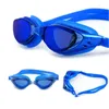 Myopie Schwimmbrille Rezept -1,0 ~ -10 Wasserdichte Anti-Fog-Schwimmbrille Silikon Dioptrien Taucherbrille Erwachsene Kinder G220422