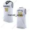 Пользовательские 2022 Vanderbilt Commodores Basketball Jersey NCAA College Scotty Pippen Jr. Райт Myles Stute Tyrin Lavrence Jamaine Mann Trey