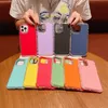 Candy Color 3 IN 1 SHS Protective Phone Cases For iPhone 13 12 11 Pro Max Xs Xr 7 8 Plus Shockproof Cover