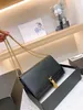 حقائب سلسلة Crossbody مصممة مصممة فاخرة العلامة التجارية أكياس الكتف حقائب اليد عالية الجودة المرأة محفظة الهاتف حقيبة محفظة معادن سيدة