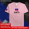 Гаити футболка на заказ фанатов майки DEY название номера бренд футболка High Street Fashion Hip Hop Lose Casual Trub 220616
