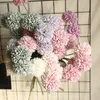 Flores decorativas grinaldas bando de 4 dente de leão artificial Falso Planta Planta Plástico Decoração de Casamento do Casamento do Dia dos Namorados Bouqu