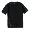 Alta qualidade hip hop homens camiseta unisex em branco personalizado moda streetwear algodão simples camisetas 220609