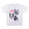 スリーブTシャツティーメンズ111高品質の面白い犬プリントカジュアルTシャツトップス