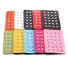 Charm Bracelets 2022 High Quality Color 24 Hole With Dock Mini Snap Display PVC Card 6.7 4.52 Inch For 12mm Button Jewelry Rodn22