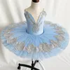 Fantasia de Balé Profissional Bailarina Clássica Balé Tutu Para Criança Criança Menina Adulto Princesa Panqueca Tutu Dança Balé Vestido Menina 220808