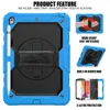 Tablet Cases Bulit in Screen Protector Kickstand Functions Shockproof Drop-Proof With Shoulder&Hand Strap For IPad Pro 9.7 10.2 10.5 11 10.9