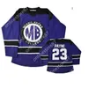 C26 Nik1 40Movie Maglie Morris Brown Academy Martin Payne Maglia da hockey Personalizza qualsiasi nome e numero ricamo personalità Maglia da hockey