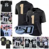 Nik1 Custom Purdue Football Jersey College 15 Drew Brees 13 Jack Plummer 22 Doerue 3 David Bell 5 George Karlaftis 55 Derrick Barnes