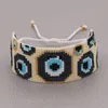 Go2Boho Evil Eye Armband Luxe Sieraden Gift Miyuki Handgemaakte Wrap Armbanden Beaded Pulseras Mode Turkse oogjuwelen