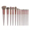 13 mjuk borst makeup borste set b￤rbar mjuk fluffig foundation blush ￶gonskugga l￶sa makeups verktyg blandning sk￶nhet juego de brochas de maquillaje